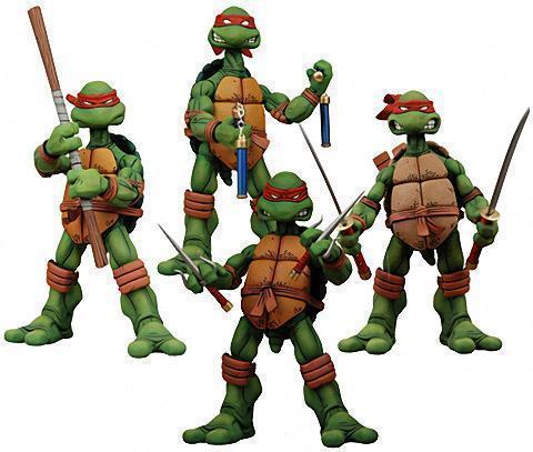 As Tartarugas Ninja ( Teenage Mutant Ninja Turtles no original