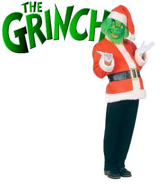 Fantasia Grinch Papai de Noel: O Grinch 2000 Filme Movie Natal