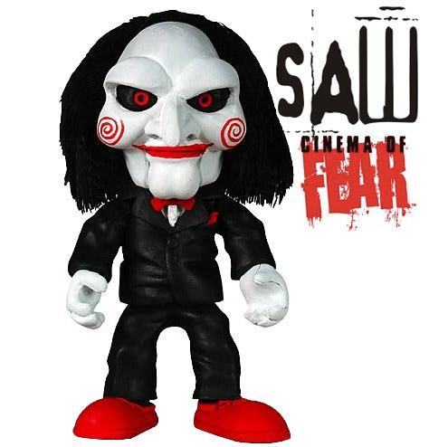 Jigsaw Killer and Puppet Saw - Jogos Mortais 3 (aberto) - Arte em