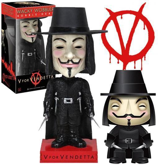 school Flitsend Inschrijven V for Vendetta Bobble Heads – V de Vingança por Alan Moore « Blog de  Brinquedo