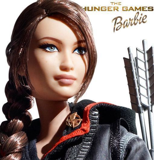 PRÉ-VENDA Boneca Barbie Collector Katniss Hunger Games Catching Fire -  Mattel
