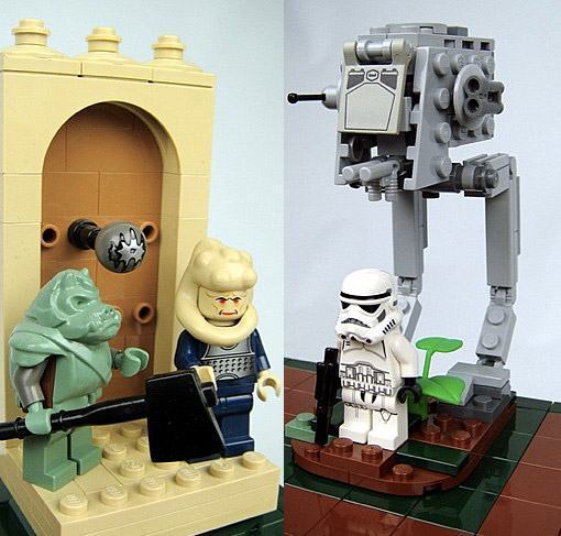 Confira o xadrez Star Wars em Lego! - NerdBunker