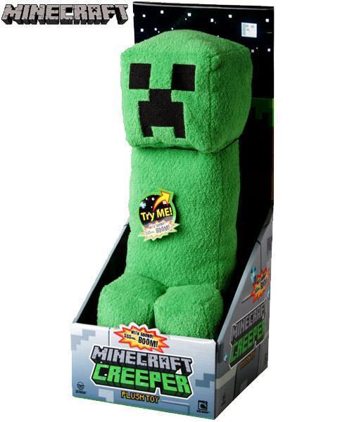 Boneco Creeper De Pelúcia Brinquedo Geek Jogo Minecraft !!!!