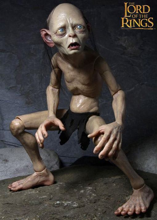 Action Figures Perfeitas de O Senhor dos Anéis: Smeagol e Gollum