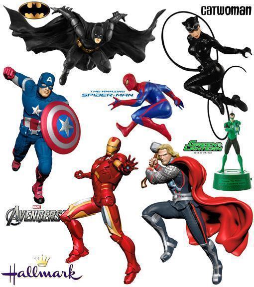 Enfeites de Natal Hallmark Super-Heróis DC e Marvel « Blog de Brinquedo