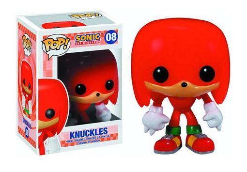 Bonecos Funko Pop! Sonic the Hedgehog com Sonic, Knuckles e Tails