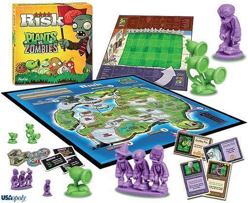 Risk: Plants vs. Zombies, Board Game