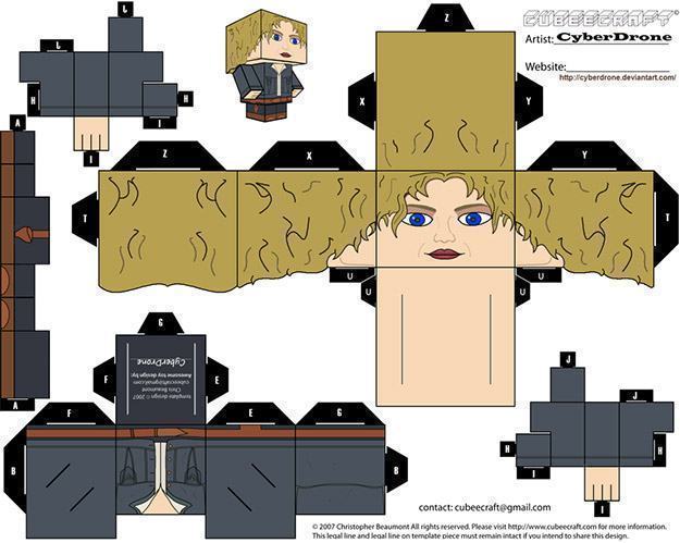 Doctor-Who-Cyberdrone-Papercraft-Papel-10