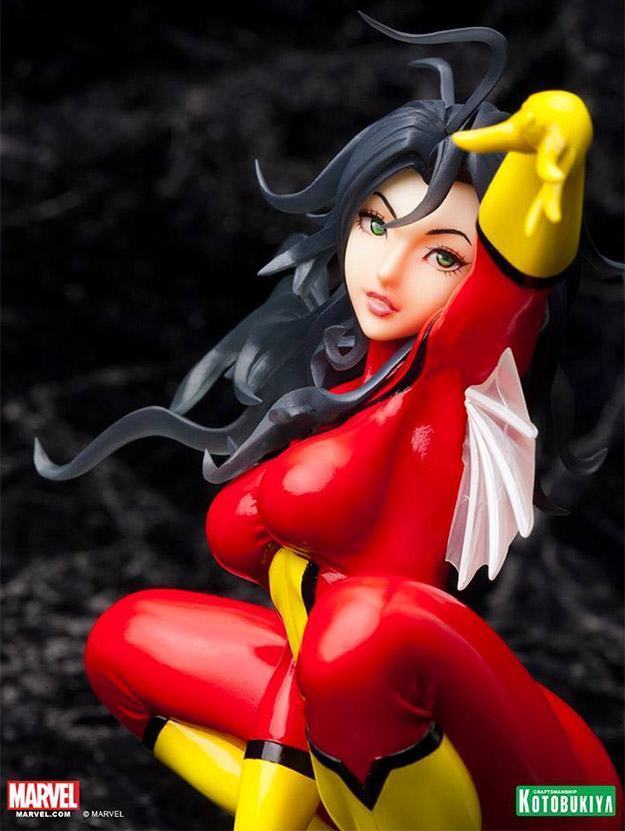 Estatua-Spider-Woman-Bishoujo-05