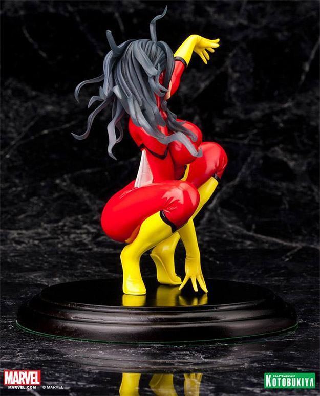 Estatua-Spider-Woman-Bishoujo-07