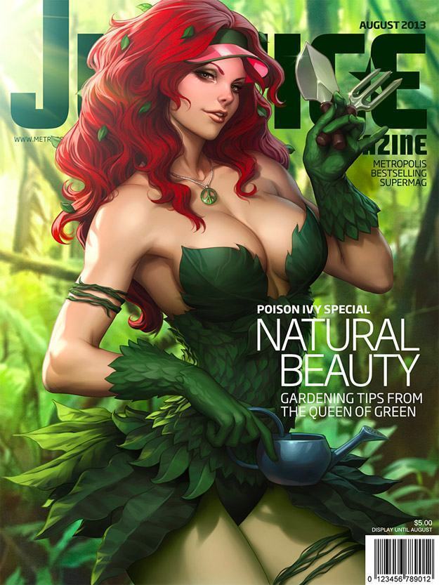 DC-Comics-Cover-Girls-Poison-Ivy-Ilustracao-04