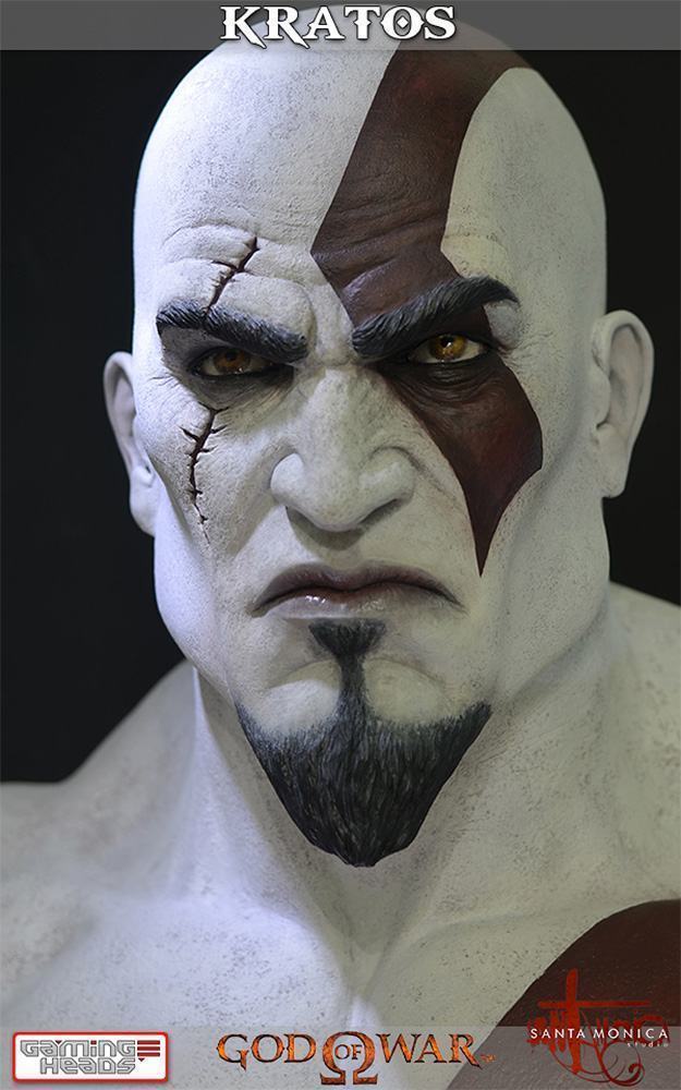 Kratos-Life-Size-Bust-06