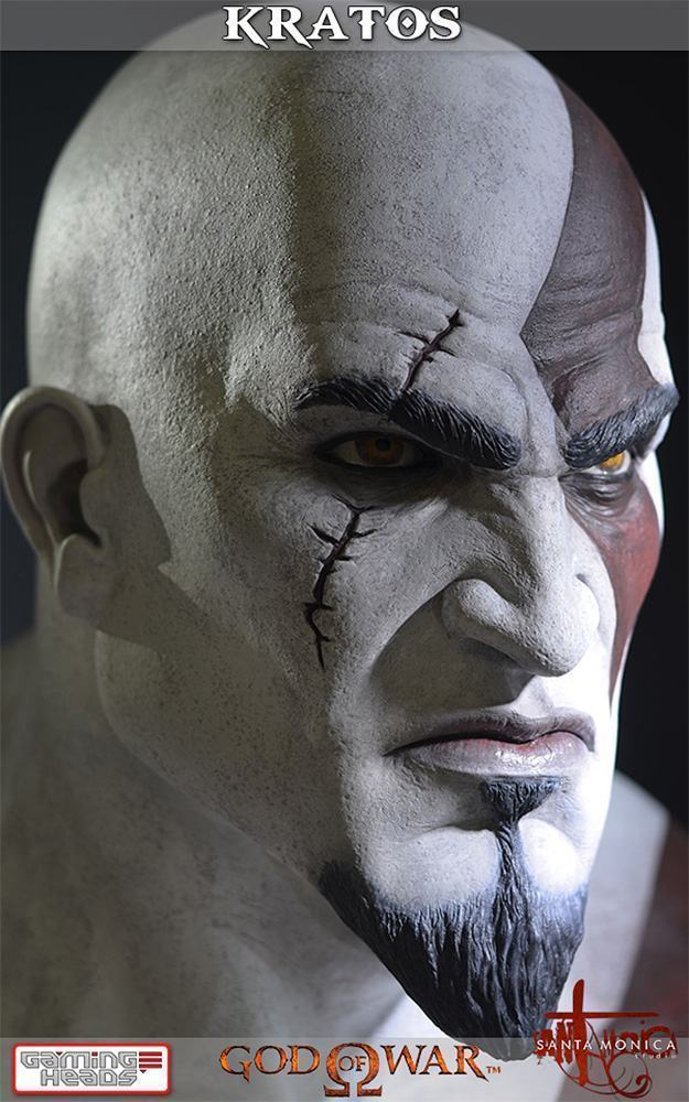 Kratos-Life-Size-Bust-07