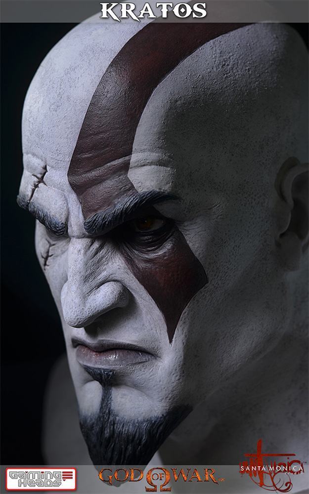 Kratos-Life-Size-Bust-10