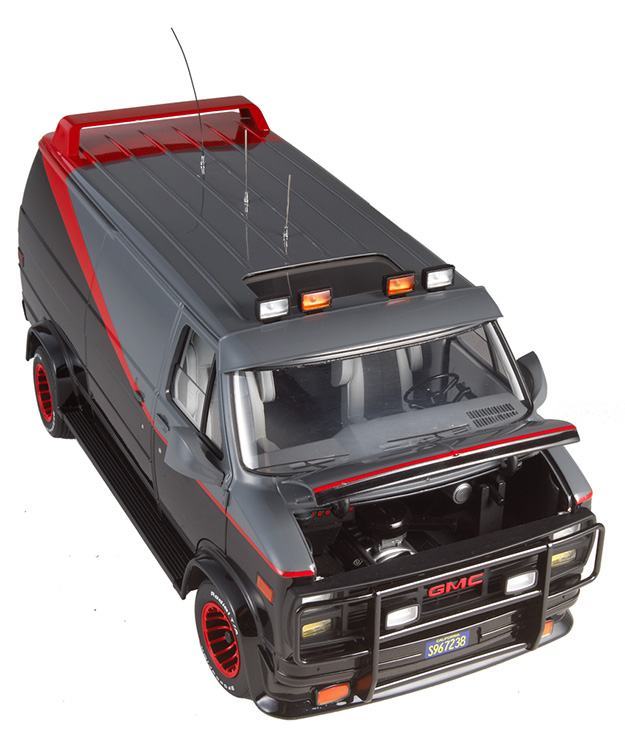 Furgao-A-Team-Classic-Van-Hot-Wheels-Elite-1-18-Vehicle-05