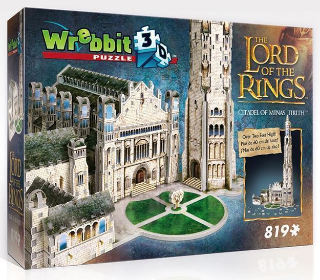 O Senhor dos Anéis: Quebra-Cabeça 3D Citadela Minas Tirith « Blog de  Brinquedo