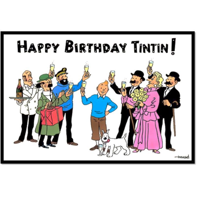 Happy Birthday Tintin
