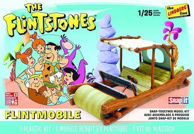 Kit-Plastico-de-MOntar-Flintmobile-Carro-Flintstones-01