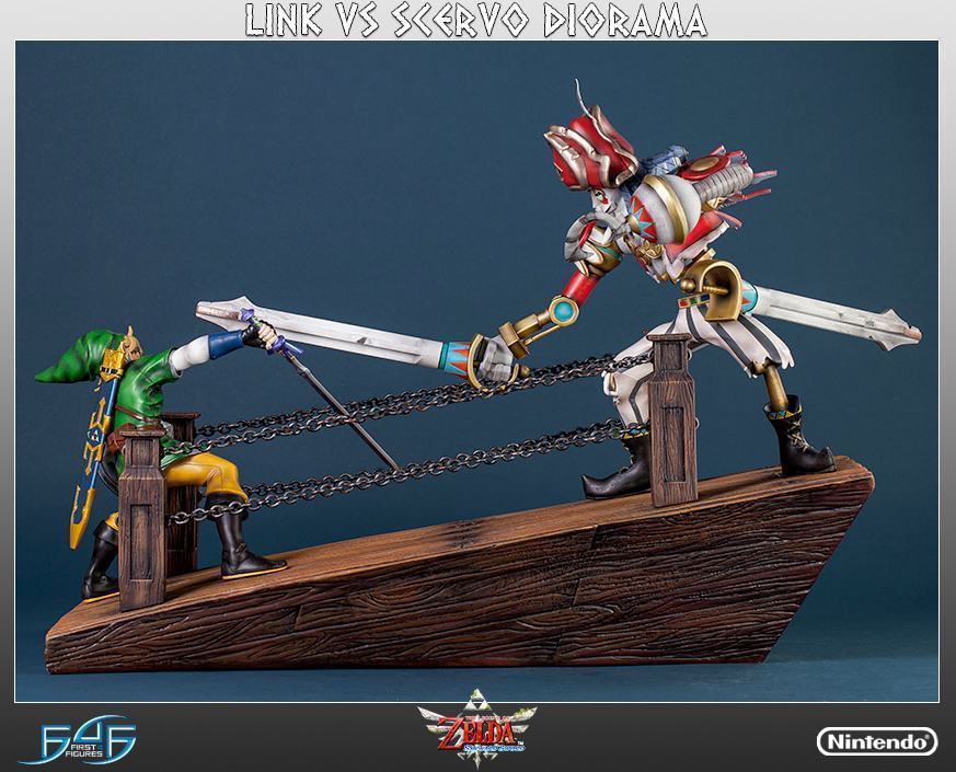The-Legend-of-Zelda-Skyward-Sword-Link-vs-Scervo-Diorama-05