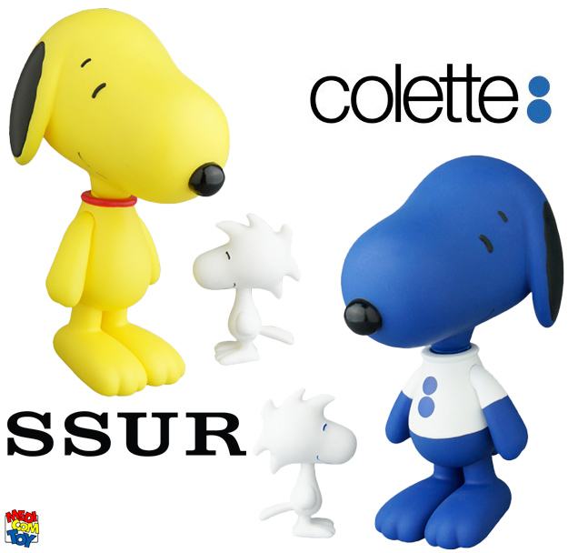 Medicom-x-colette-e-SSUR-Snoopy-VCD-Boneco-01