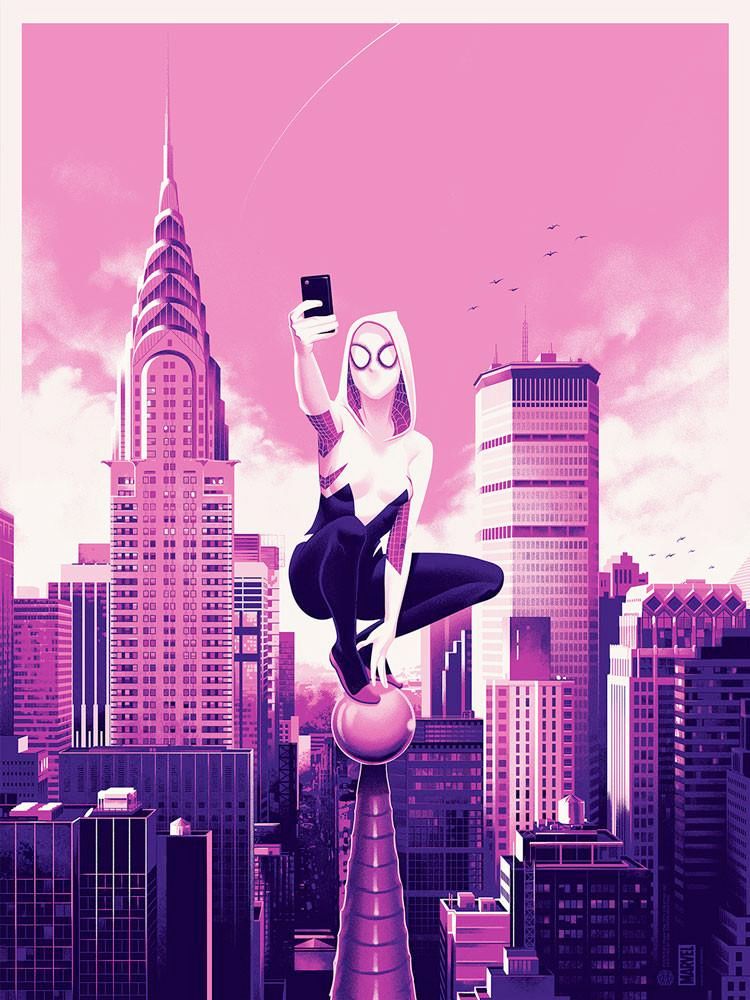 Spider-Gwen-Statue-by-Mondo-19-poster