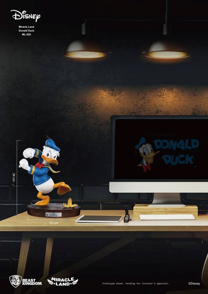 Estatua-Pato-Donald-Duck-Disney-Miracle-Land-Statue-05