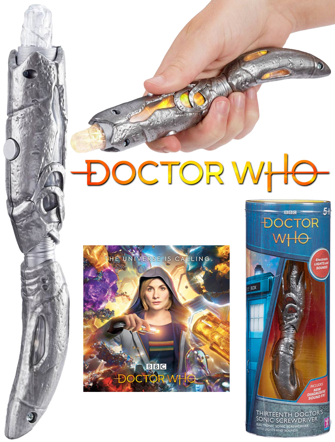 Surreal Entertainment Doctor Who 12th Doctor Electronic Sonic Screwdriver  Prop