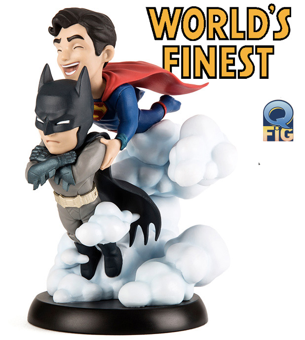 World's Finest Batman and Superman Q-Fig Max