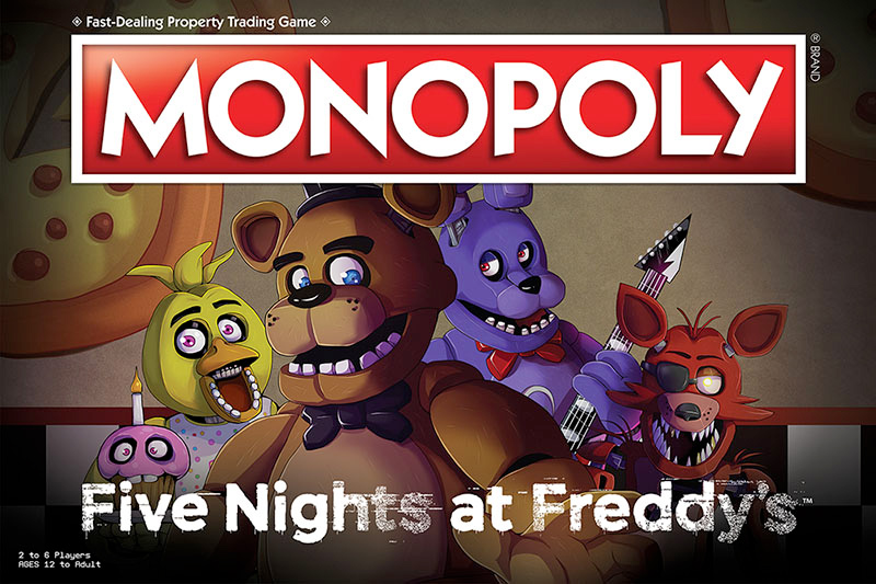 Jogo Monopoly Five Nights at Freddy's « Blog de Brinquedo