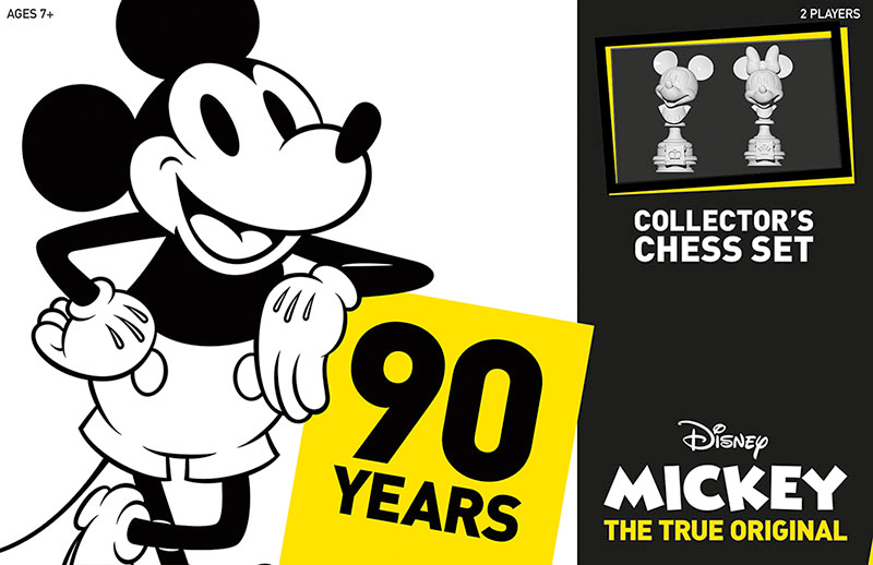Jogo de Xadrez Mickey Mouse (Collector´s Chess Set 90th