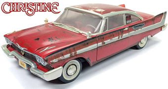 Christine, o Carro Assassino Versão “For Sale” em Escala 1:18 (Stephen King)