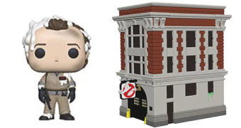 Pop! Town Ghostbusters: Peter Venkman e Quartel de Bombeiros