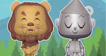 Dupla VYNL Homem de Lata + Leão Covarde (O Mágico de Oz)