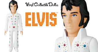 Boneco Elvis Presley “The King of Rock ‘n’ Roll” VCD Medicom