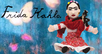 Boneca de Pano Frida Kahlo Little Thinker
