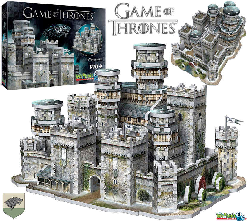 O Senhor dos Anéis: Quebra-Cabeça 3D Citadela Minas Tirith « Blog de  Brinquedo
