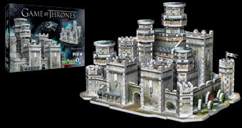 Quebra-Cabeça 3D de Winterfell, o Castelo da Família Stark (Game of Thrones)