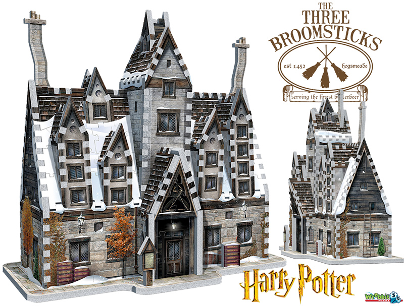 Harry Potter Hogwarts: Salao Principal - Quebra Cabeça 3D