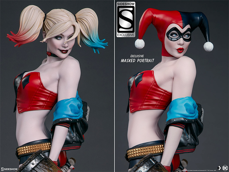 Estátua Arlequina (Harley Quinn): DC Comics Collectibles (Premium