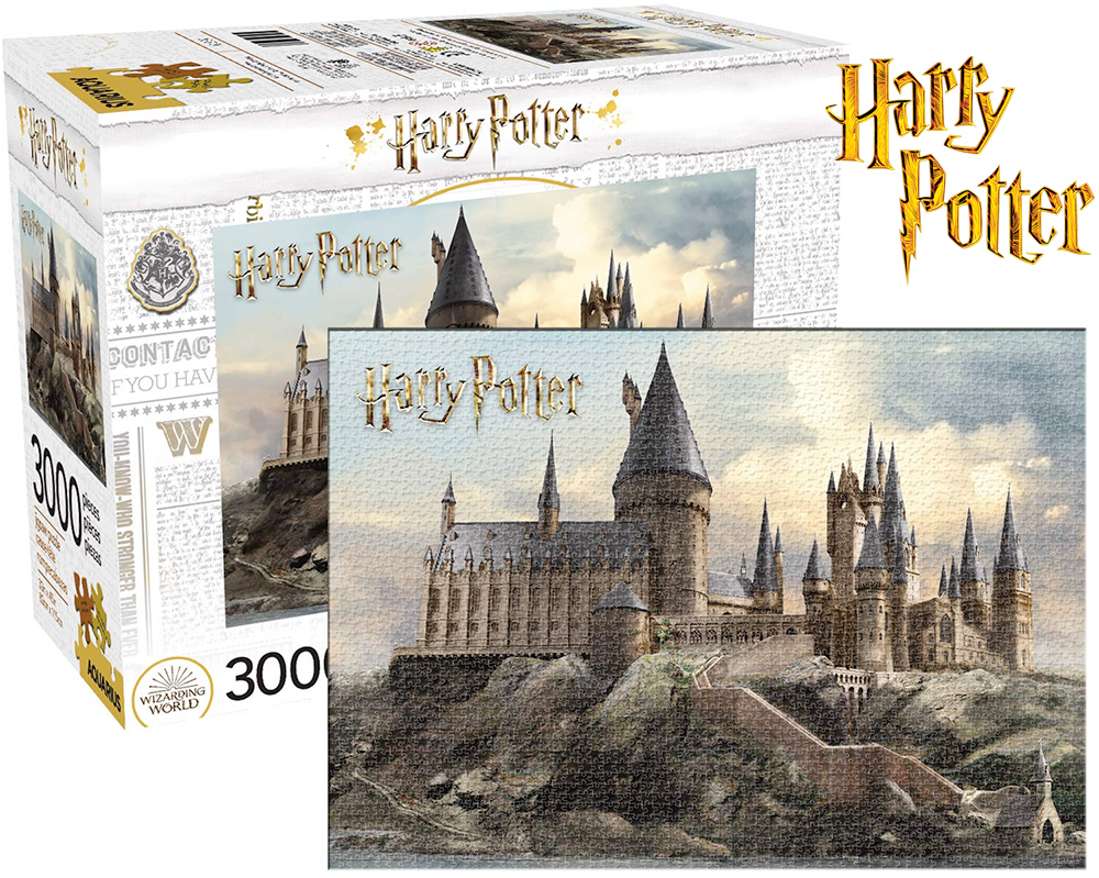 Quebra-Cabeça de Madeira 3D - Castelo - Harry Potter