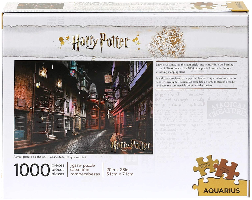 Harry Potter Beco Diagonal: Artigos de Qualidade para Quadribol e  Apotecário - Quebra Cabeça 3D