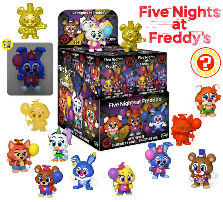 Mini Figuras Five Nights At Freddys Ballon Circus Mystery Minis