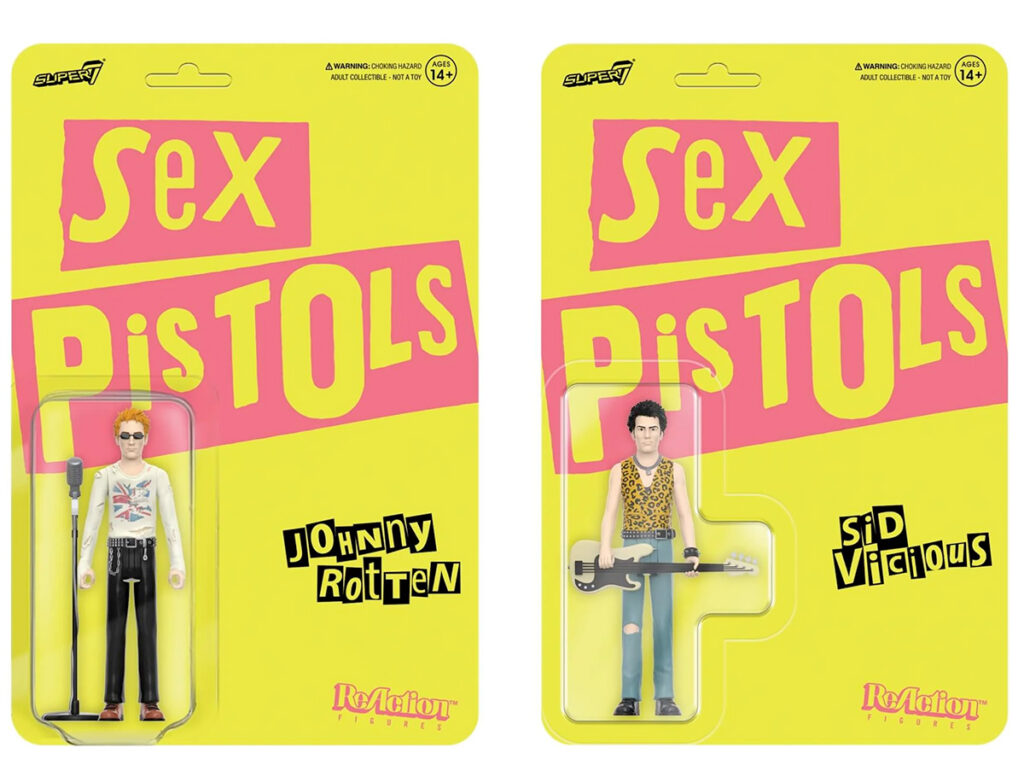 Sex Pistols Reaction Punk Rock Action Figures Blog De Brinquedo