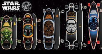 Skates Star Wars: Yoda, Boba Fett, Chewbacca, Stormtrooper e Darth Vader