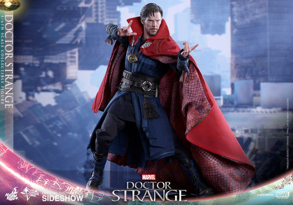 Doutor Estranho (Benedict Cumberbatch) em Doctor Strange - 20160920action Figure Hot Toys Doctor Strange 09 1024x717