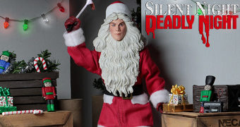 Billy Chapman no Filme Silent Night, Deadly Night (Natal Sangrento) – Action Figure Retro Neca