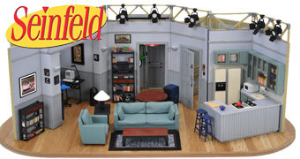 Réplica Miniatura do Apartamento de Jerry Seinfeld