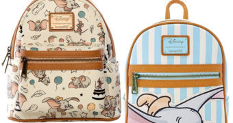 Mini-Mochilas Dumbo no estilo Saffiano