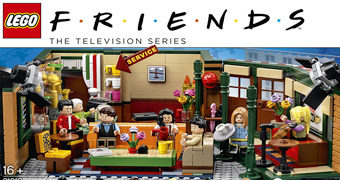 Central Perk LEGO – 25 Anos da Série Sitcom Friends