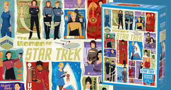Quebra-Cabeça As Mulheres de Star Trek com 1.000 Peças
